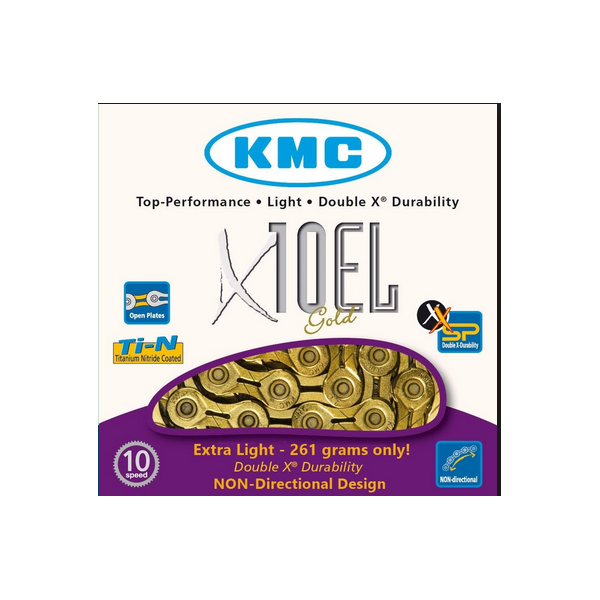 Αλυσίδα KMC X10 EL Gold 10 Speed