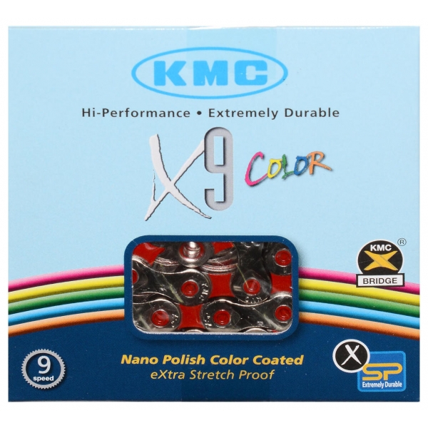 Αλυσίδα KMC X9 Color 9 Speed