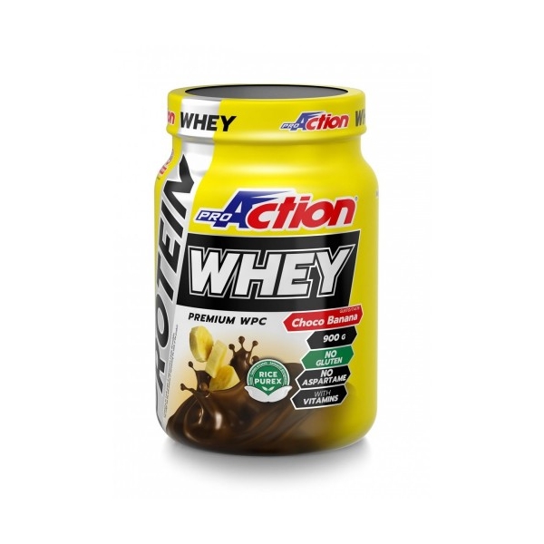 Pro Action Whey Protein 900gr- Σοκολάτα-Μπανάνα